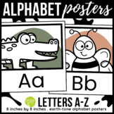 Earth-tone Alphabet Posters | Letters A-Z | Classroom Posters