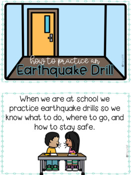 Earthquake Drill Visuals by My Day in K | Teachers Pay Teachers