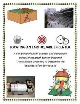 Preview of Plate Tectonics: Earthquake Epicenter LAB (Kids LOVE this one!)
