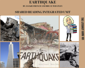 Preview of Earthquake - Jackie French - Shared Reading Unit - Stage 3 - Natural Disasters