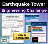 Earthquake Proof Toothpick Clay Tower Lab - Engineering De