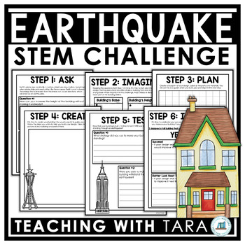 Preview of Building STEM Challenge | Earthquake | Earth and Space Science STEM Activities