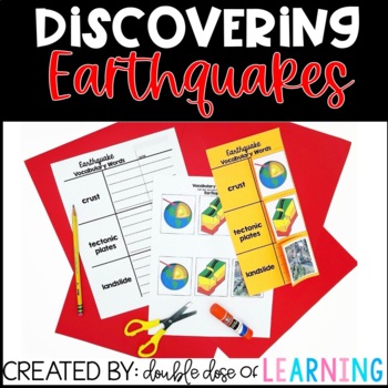 Preview of Earthquakes Natural Disaster Research Unit with PowerPoint