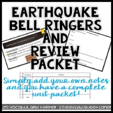 Earthquake Vocabulary Bell Ringers, Do Now's, Warm Ups, an