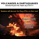 Earthquake & Volcano Investigative Mapping Activity