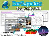Earthquakes - Outstanding Geography Unit - x6 Lessons