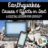 Earthquakes: A DigiDoc™ Digital Lesson on Causes & Effects