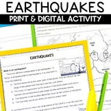 Earthquake Reading Passages for Natural Disaster Unit