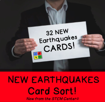 Preview of Earthquakes Card Sort - Distance Learning Friendly