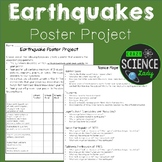 Earthquakes - Activity - Poster Project