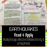 Earthquakes Read and Apply