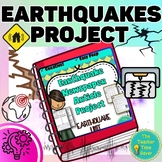 Earthquakes News Report Science Activity - Earth Science P