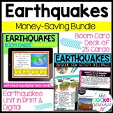 Earthquakes Unit and BOOM cards BUNDLE!