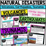 Earthquakes and Volcanoes | Tsunami Worksheets | Natural D