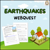 Earthquakes WebQuest