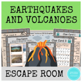 Earthquakes and Volcanoes - Escape Room