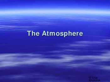 Preview of Earths Atmosphere PowerPoint Presentation Lesson Plan
