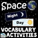 Earth's Place in the Universe Outer Space Vocabulary and A