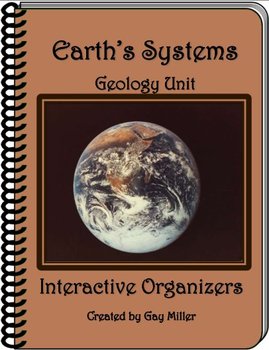 Preview of Earth's Systems (Geology) Interactive Organizers