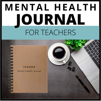 Preview of Earthy Mental Health Journal Self-care, Reflection, and Mindfulness