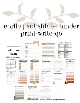 Preview of Earthy Sub Binder