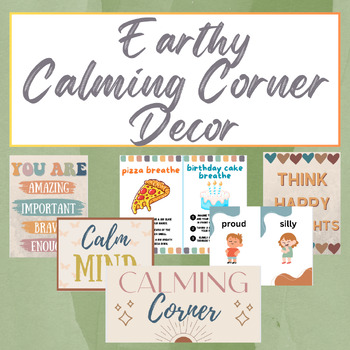 Preview of Earthy Themed Calming Corner Decor