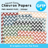 Earthy Toned Chevron Papers