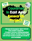 East Asia Countries Research Project