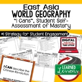East Asia Geography I Cans, Self-Assessment of Mastery, Ea