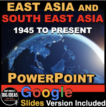 Preview of East Asia & South East Asia to Present PowerPoint / Google Slides +Speaker Notes
