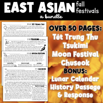 Preview of East Asian Fall Festival Bundle: Reading, Responses, Poetry, Craft & Game!
