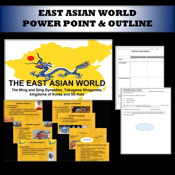 Preview of East Asian World power point and outline