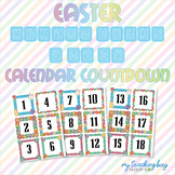 Easter 1 to 31 Number Cards (Suitable for Easter Countdown)