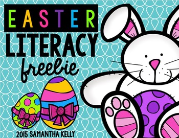 Preview of Easter Literacy Freebie
