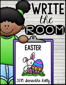 Preview of Easter Write the Room Center