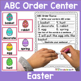 Easter ABC Order Center/Station with differentiation options