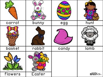 Easter ABC Order Cut and Paste FREEBIE: Level 2 by More than Math by Mo