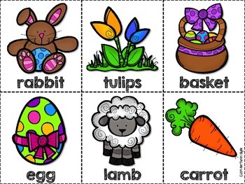Easter ABC Order Cut and Paste Printable---FREEBIE by More than Math by Mo
