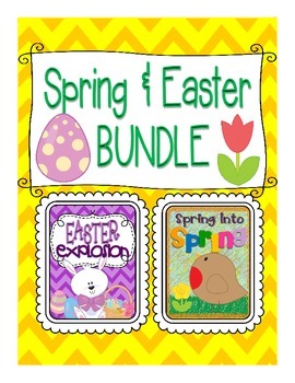 Preview of Easter AND Spring Activities Units BUNDLED!!