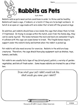 easter reading comprehension 3rd grade by jasons online classroom