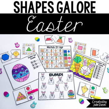 Preview of Easter Activities | 2D Shapes and Games