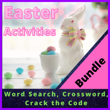 Preview of Easter Activities Bundle with Answers
