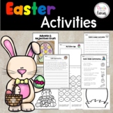Easter Activities- Craft, Grammar, and Writing