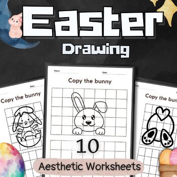 Easter Activities Drawing Challenge Coloring Pages Craft