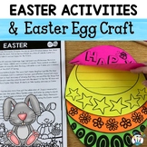 Easter Egg Craft Flip Booklet and Traditions of Easter Activities