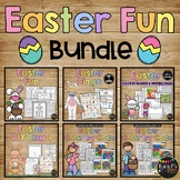 Easter Activities FUN BUNDLE  | Bingo | No Prep Worksheets