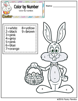 Easter Activities - Freebie by Pooky Pandas | TPT