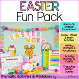 Easter Bulletin Board, Crafts, Math - Fun Spring Break Wri