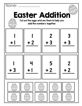 Easter Activities (Kindergarten) by The Classy Sisters | TpT