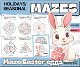 Easter Activities Maze, Puzzles, Games, Mazes, with Answer Key!